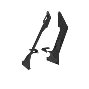 Jeep Wrangler Light Mount Bracket Set - Overhead - KC HiLiTES - For 50in. Light Bar - Black - `21-`23